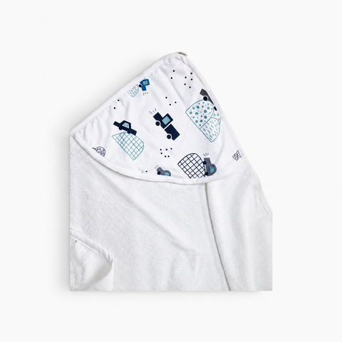 Mk Collection Hooded Soft Towel 100x100cm
