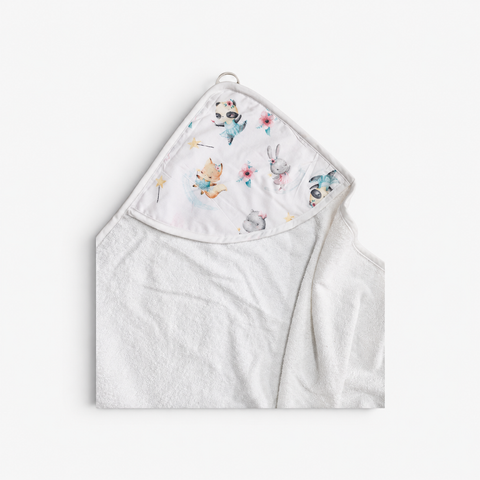 Mk Collection Hooded Soft Towel 100x100cm