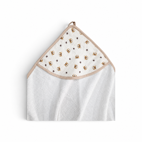 Mk Collection Hooded Soft Towel 100x100cm