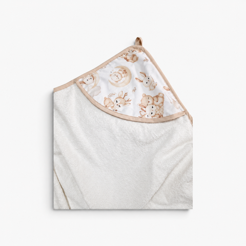 Mk Collection Hooded Soft Towel 100x100cm