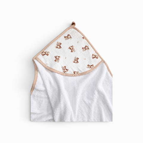 Mk Collection Hooded Soft Towel 100x100cm