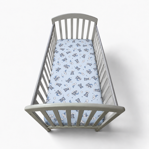 Mk Collection Baby Bed/Cot Winter Bed Sheet – 70 × 140 cm, 1 PC, Flannel