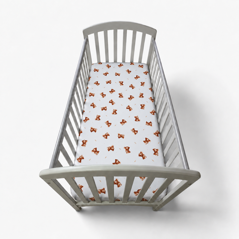 Mk Collection Baby Bed/Cot Winter Bed Sheet – 70 × 140 cm, 1 PC, Flannel