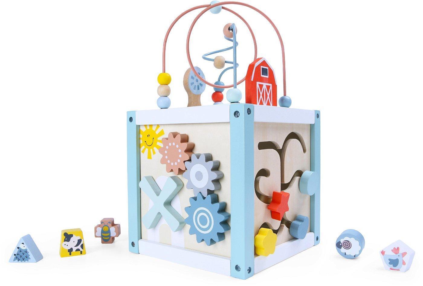 Zopa wooden activity cube - Mari Kali Stores Cyprus