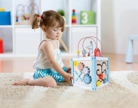 Zopa wooden activity cube - Mari Kali Stores Cyprus
