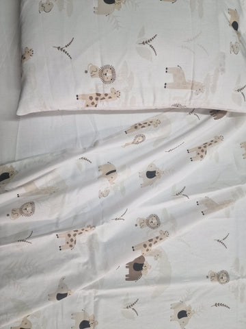 Baby Cot Summer Bed Sheets, 70x140cm, 3pc set
