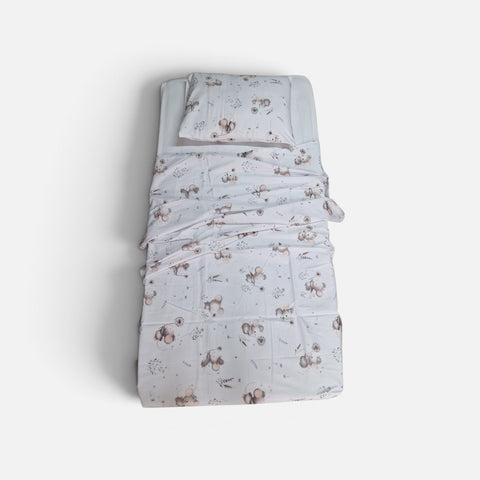 Baby Cot Summer Bed Sheets, 70x140cm, 3pc set