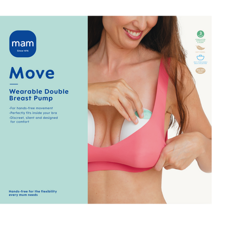 MAM Move Wearable Double Breast Pump