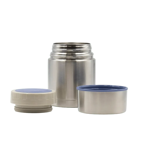 Laken 0.5L Insulated Stainless Steel Flask for Food with Neoprene Sleeve