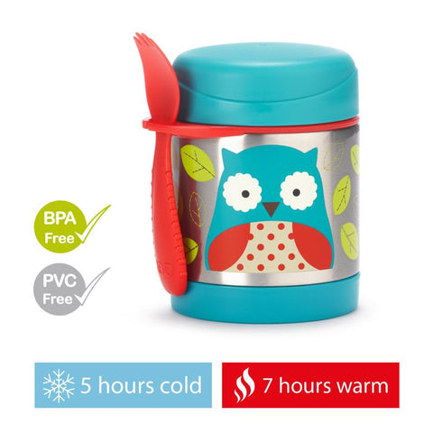 SKIP HOP Zoo Insulated Food Jar  325 ml, 3+