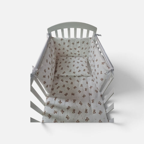 Mk Collection Bed Bumber Muslin