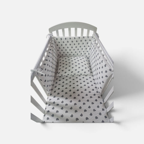 Mk Collection Bed Bumber Muslin