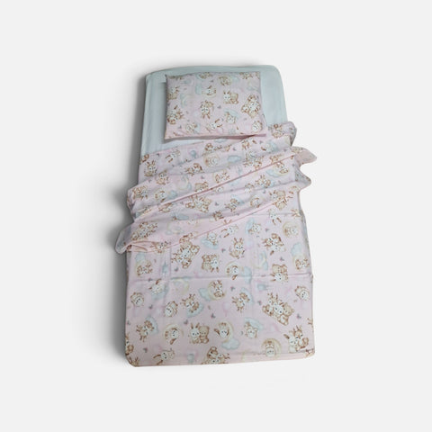 Baby Cot Summer Bed Sheets, 70x140cm, 3pc set