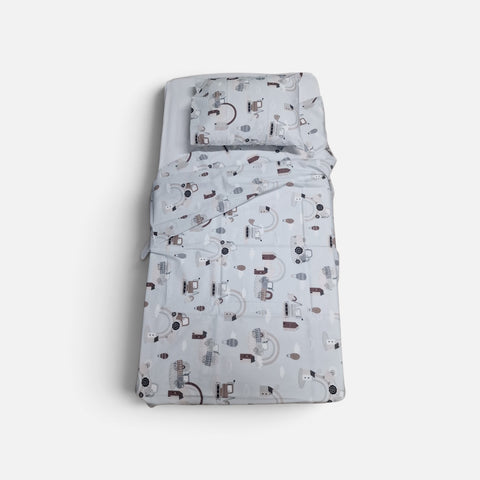 Baby Cot Summer Bed Sheets, 70x140cm, 3pc set
