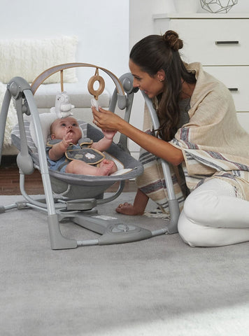 Ingenuity Boutique Collection™ Swing 'n Go Portable Swing™ Bella Teddy™