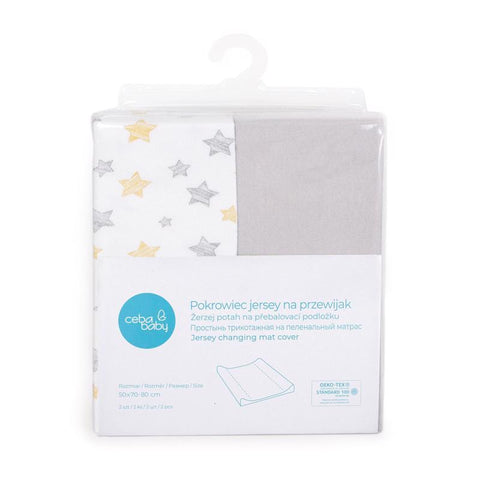 Ceba Baby Changing Mat Cover 50x70-80cm 2pcs