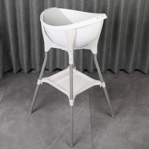 X-TREME BABY Ergonomic Baby Bathtub with Foldable Stand