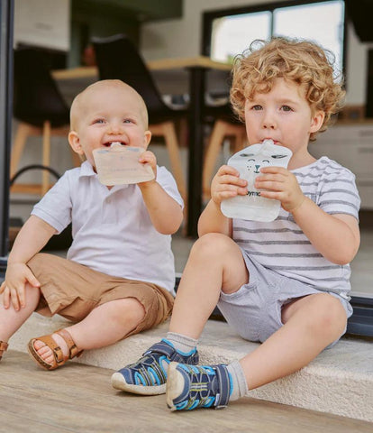 Babymoov ISY reusable feeding pouches x20 Babymoov - Mari Kali Stores Cyprus