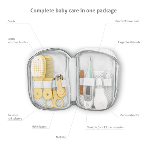TrueLife BabyKit – Complete Baby Care & Grooming Set with Digital Thermometer