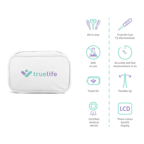 TrueLife BabyKit – Complete Baby Care & Grooming Set with Digital Thermometer