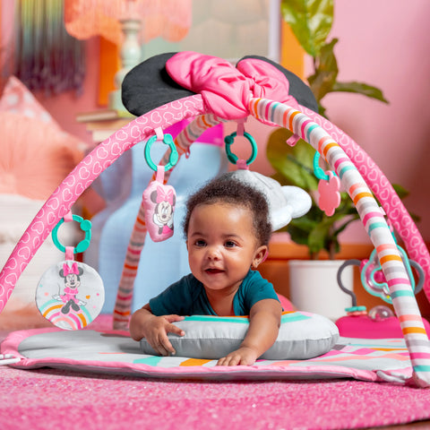 Bright Starts Disney Baby MINNIE MOUSE Forever Besties Activity Gym
