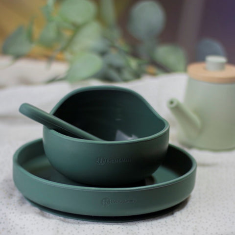 Silicone bowl with suction pad Take&Match 6m+