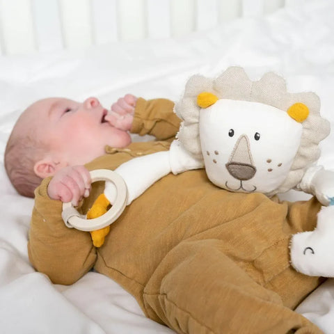 Baby Fehn - Activity toy lion, FehnNatur - Mari Kali Stores Cyprus