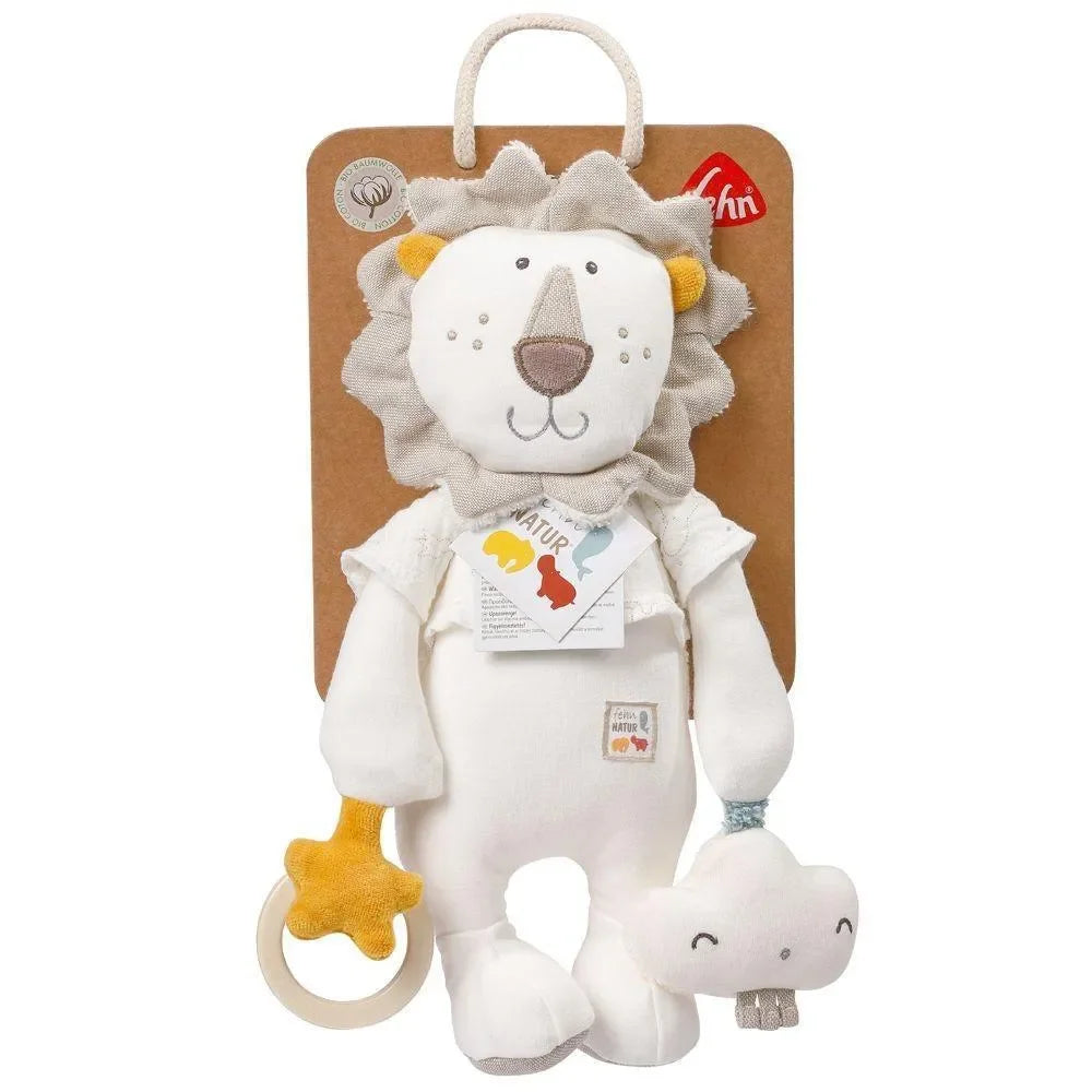 Baby Fehn - Activity toy lion, FehnNatur - Mari Kali Stores Cyprus