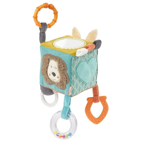 Baby Fehn - Hanging toy cube, Funky - Mari Kali Stores Cyprus