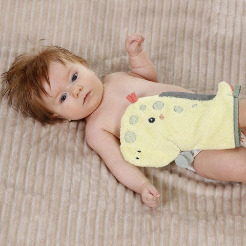 Baby Fehn - Washcloth dinosaur, Happy Dino - Mari Kali Stores Cyprus