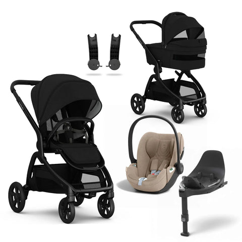 Redsbaby Onix Travel System Bundle – Bassinet, CYBEX Cloud T & Isofix Base
