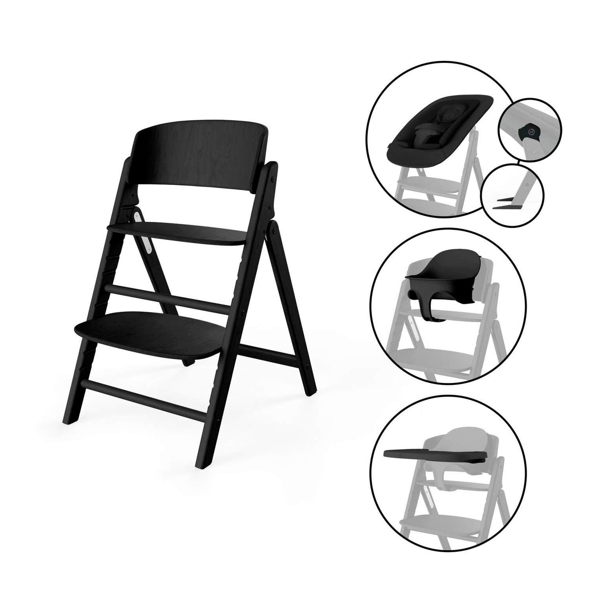 CYBEX Click & Fold 4-in-1 High Chair – From Birth to 99 Years - Mari Kali Stores Cyprus