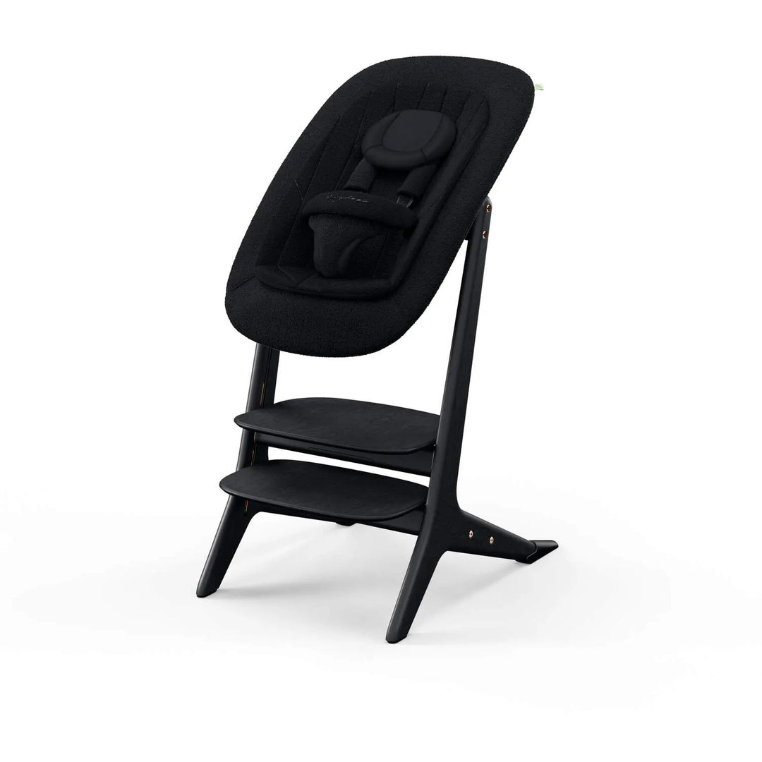 cybex lemo 4 in 1 black CYBEX Lemo Platinum 4-in-1 Set High Chair with Bouncer