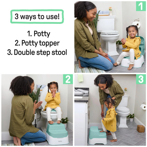 Ingenuity Prepare to Potty™ 3-in-1 Potty Training System