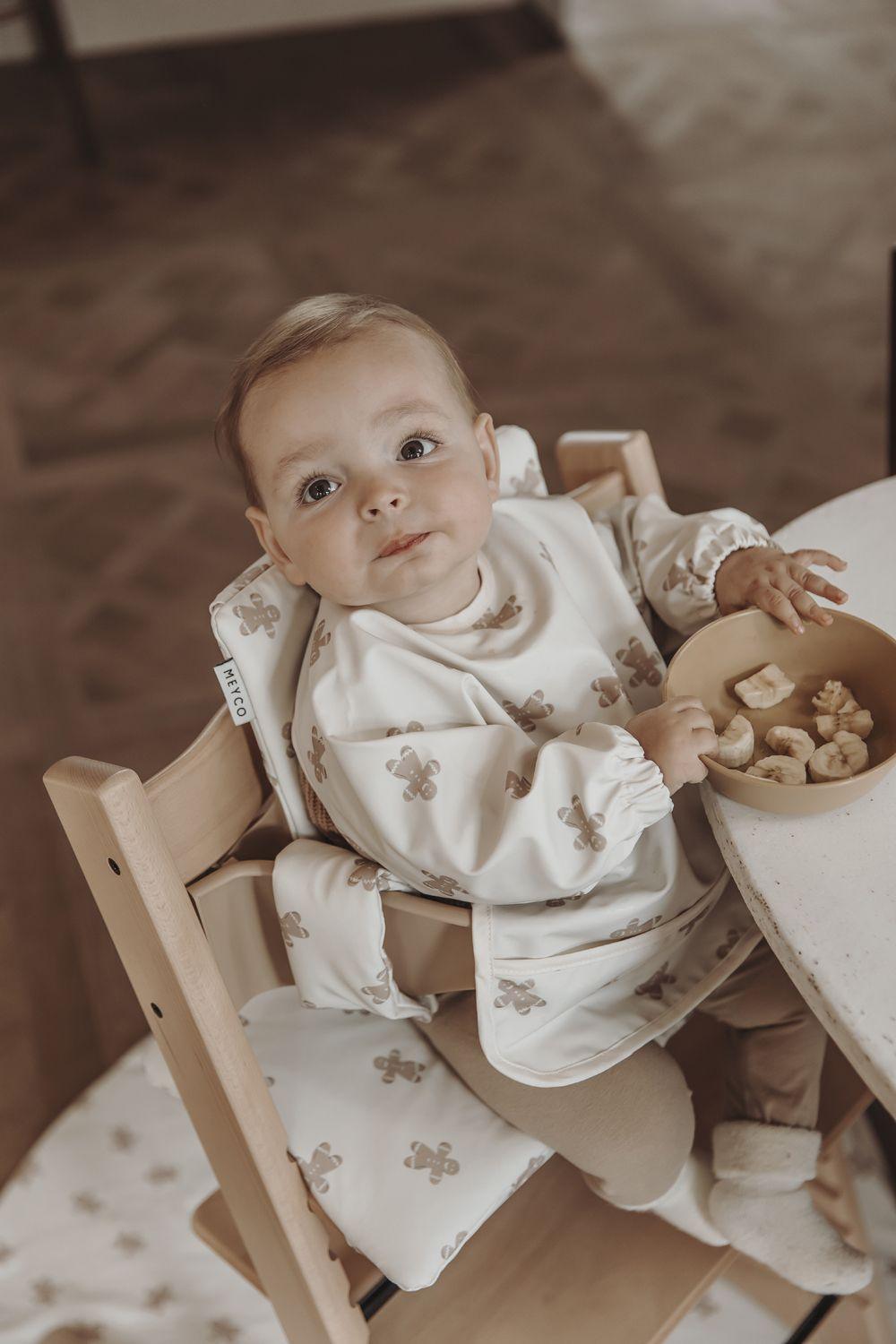 Meyco Baby Highchair Splat Mat Gingerbread - Soft Sand - Mari Kali Stores Cyprus