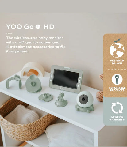 Babymoov YOO Go Plus 5" HD Screen Video Monitor - Mari Kali Stores Cyprus