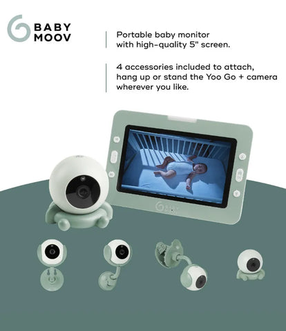 Babymoov YOO Go Plus 5" HD Screen Video Monitor - Mari Kali Stores Cyprus