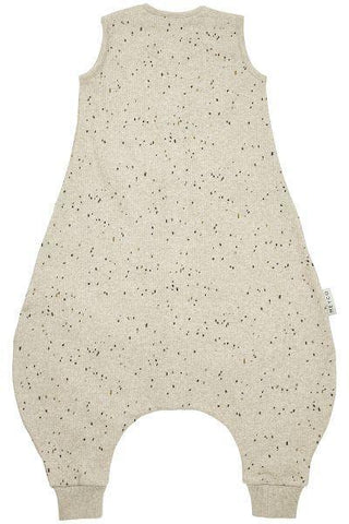 Meyco Baby Summer Sleep Overall Jumper Rib Mini Spot - Sand Melange - 104cm - Mari Kali Stores Cyprus