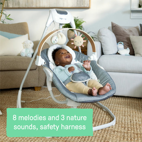 Ingenuity SimpleComfort Compact Soothing Swing - Parker