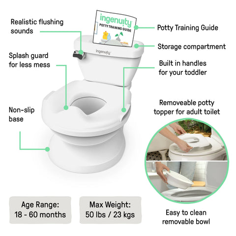 Ingenuity My Size Potty Pro™ 2-in-1 Potty Training Toilet