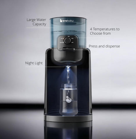 evobaby QuickPrep Baby Milk Bottle Prep Device - Mari Kali Stores Cyprus