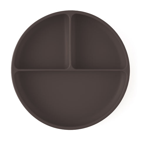 Silicone divided plate round Take&Match 6m+