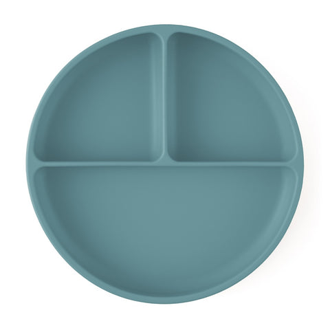 Silicone divided plate round Take&Match 6m+