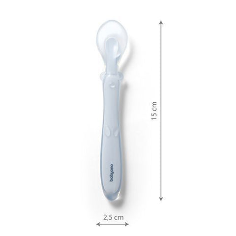 BabyOno Flexible Silicone Training Spoon