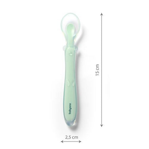 BabyOno Flexible Silicone Training Spoon