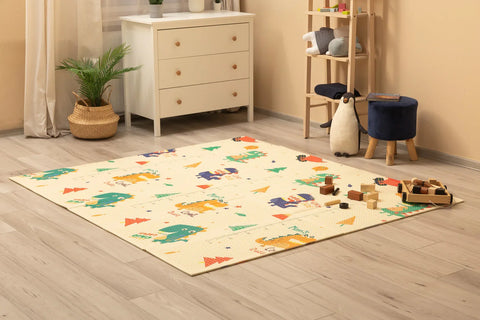 Toyz Foldable Playmat Dinosaurs 180 cm x 200 cm x 1. cm
