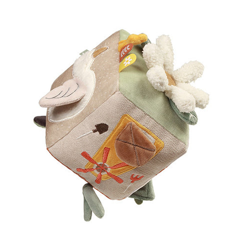 Babyono Cow Bingo Sensory Cube