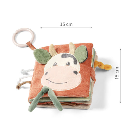 BabyOno Cow Bingo Sensory Book
