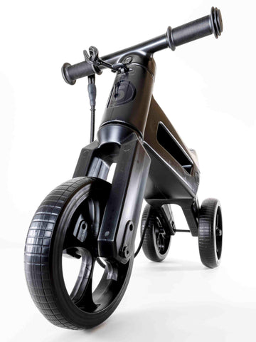 Balance Bike FWRider SuperSport 2in1 All Black - Mari Kali Stores Cyprus