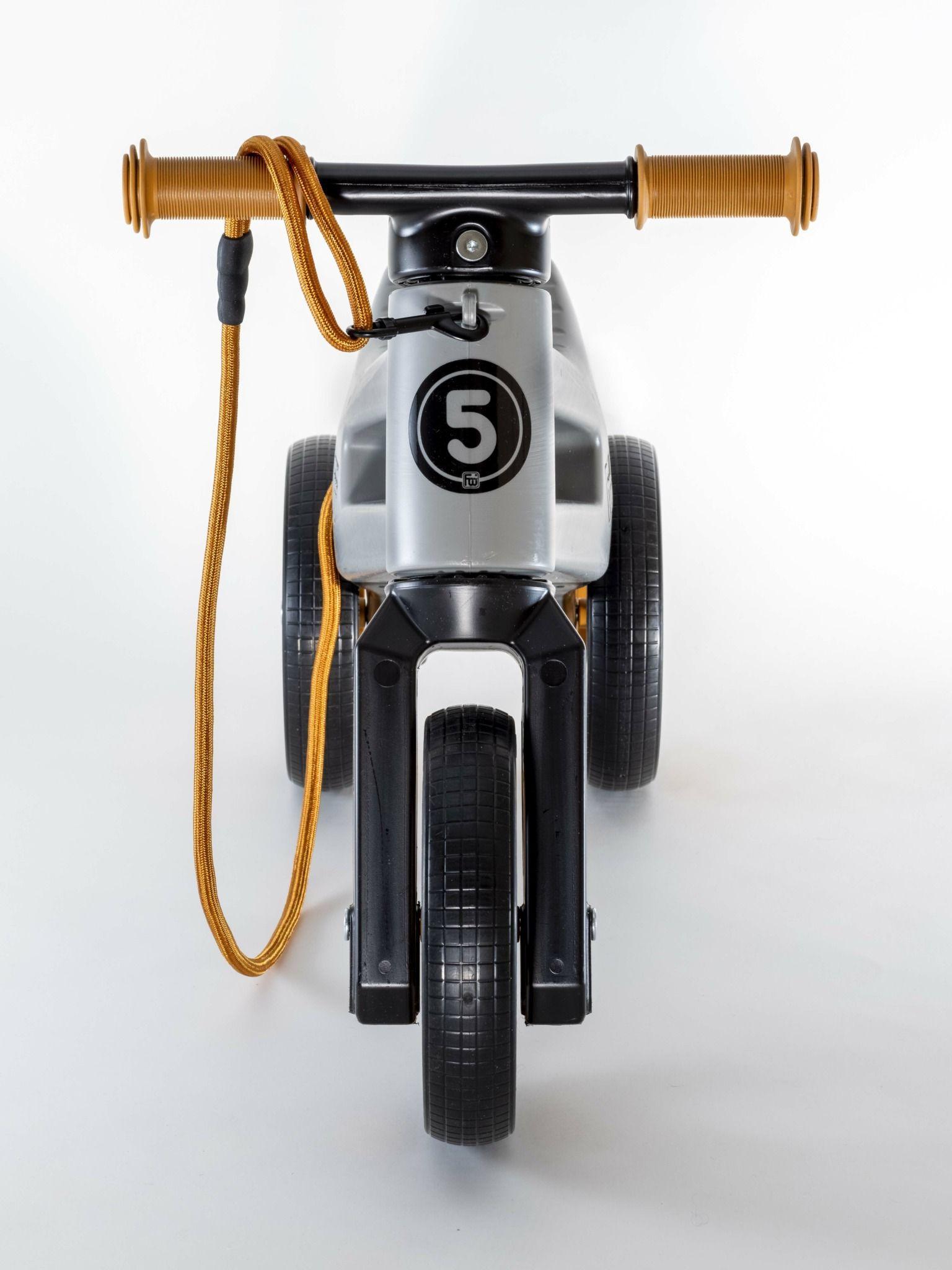 Balance Bike FWRider SuperSport 2in1 Grey/Brown - Mari Kali Stores Cyprus
